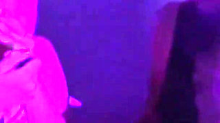 Candy Crush, Queen Kimi, Von Poison and Luna Olvr Smoking with Their Feet, Stripping and Kissing