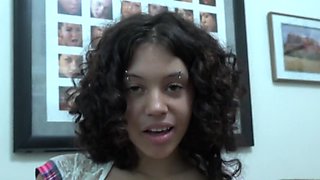 Amateur schoolgirl exploring her kinky passions in POV