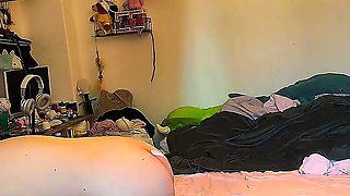 Curvy ass brunette spanked banged and facial