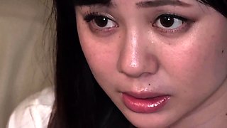 Close up Asian sex scene with cunt around her dick