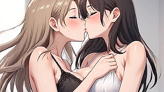 AI Anime Hentai Uncensored, Uncensored video of 18 Year old Teen Hentai MILF, 3D Hentai Cartoon on closeup by Kiidzy Animates