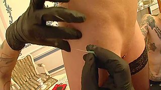 German Bdsm - Double Penetration Blonde Slave