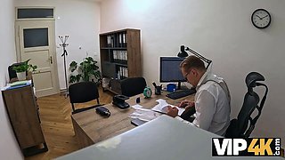 Vip4k. teenager student Funky Town takes out a loan for the very first time.