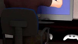 Away From Home Part 27 Ebony Beauty in the Cafe by Loveskysan69