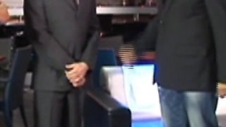 In Exchange for a Favor He Gets His Wife Fucked by Two Guys and She Cums Squirting