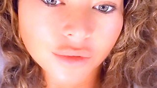 Blonde emo amateur solo masturbation