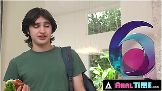 Stunning Cougar Shay Sights Gets Her Ass Fucked Hard Up By Her Teen 18+ Stepson