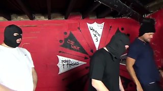 Secretary group sex hardcore fucking blond girl facia