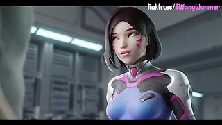 TiffanyWarmer's 142 Minute 3D Anime Anal & Blowjob Compilation - Hardcore Fucking & Creampie