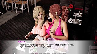 Shameless Afterparty #01 - Ash-blonde School Chick Enjoys THICK Futa Salami Inwards Her Jaws