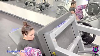Fit Big Ass Milf Gets Fucked After Sweaty Gym Session