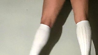 Blonde emo amateur solo masturbation
