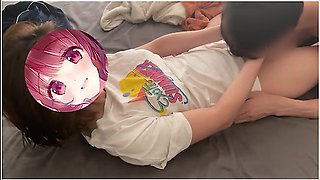 Gカッフの友達の家遊ひいっていい雰囲気て中出ししたから撮影した