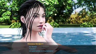 Hot Ukrainian MILF Gets Double Penetrated in Public - Fashion Business Hentai Gameplay Part 17