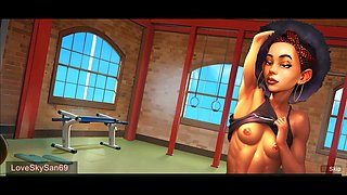 Taffy Tales V0.95.7 Part 86 Gym Tease by Loveskysan69
