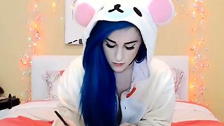 Emo Teen Becka Solo Webcam Masturbation Porn