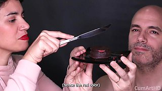 Cum on Food with a Twist