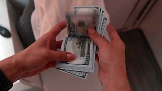 Petite Massage Therapist Goes Further for Cash. He Cums