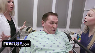 Thick MILF Haley Spades & Missa Mars Get Special Treatment From Perv Doctor