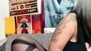 Sexy hottie Anetta Keys enjoys a solo toy masturbation